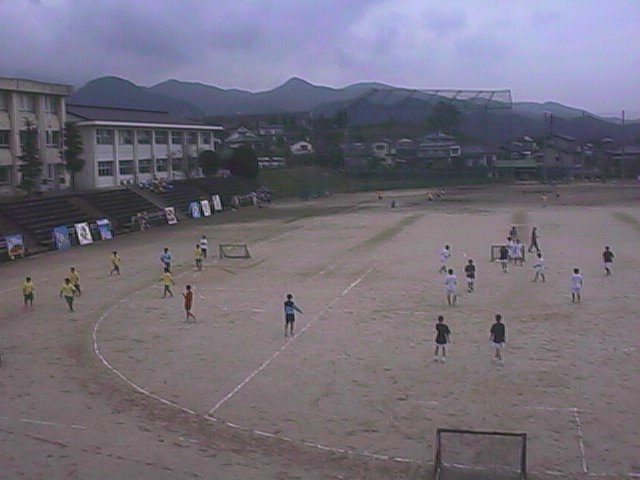 taku grounds with soccer from afar.jpg, 51483 bytes, 10/9/1999