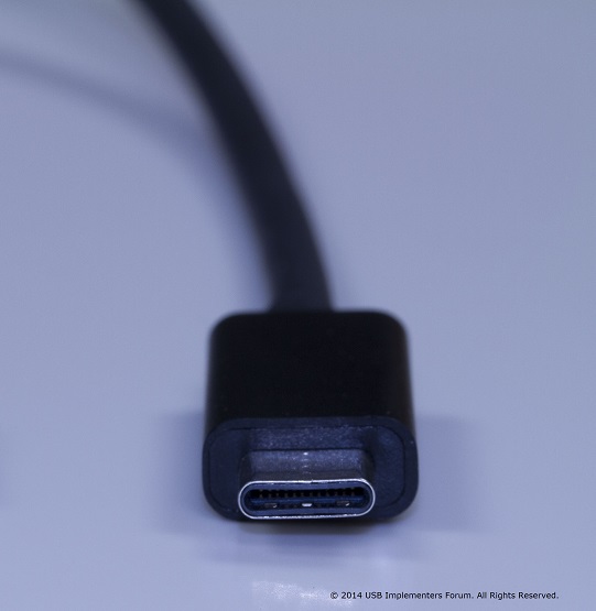 A USB-C connector